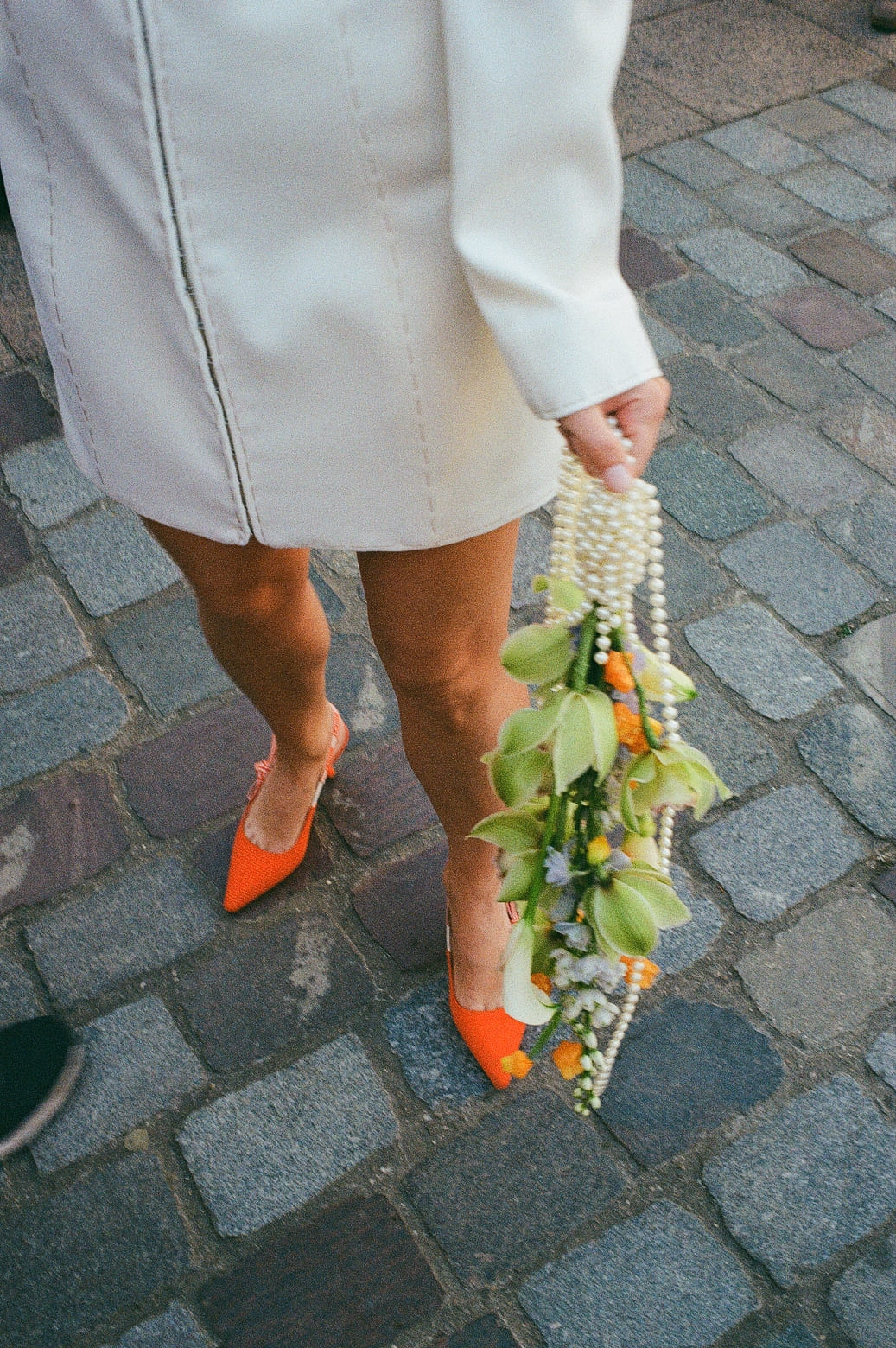 dior shoes from a bride