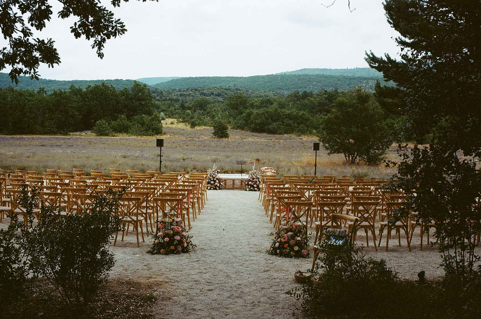 Pauline & Alexandre's wedding, Luberon, July 2025 wedding ceremony
