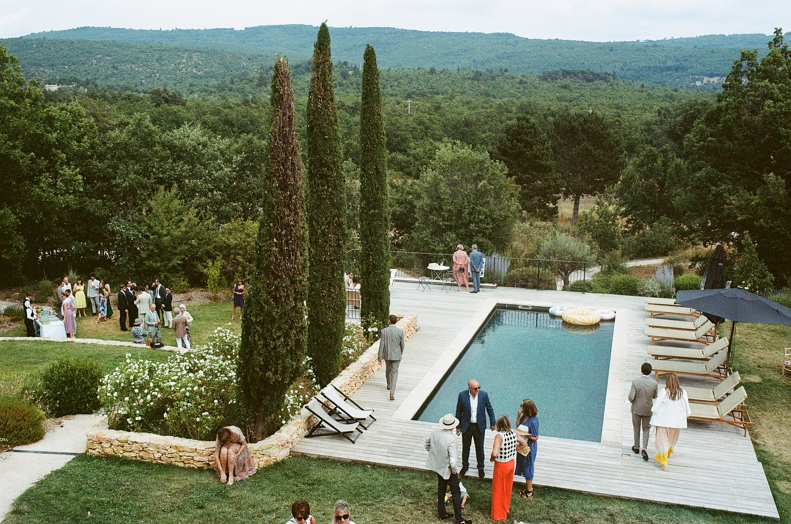 Pauline & Alexandre's wedding, Luberon, July 2025 venue la grange de Javon in Sault Luberon Provence France