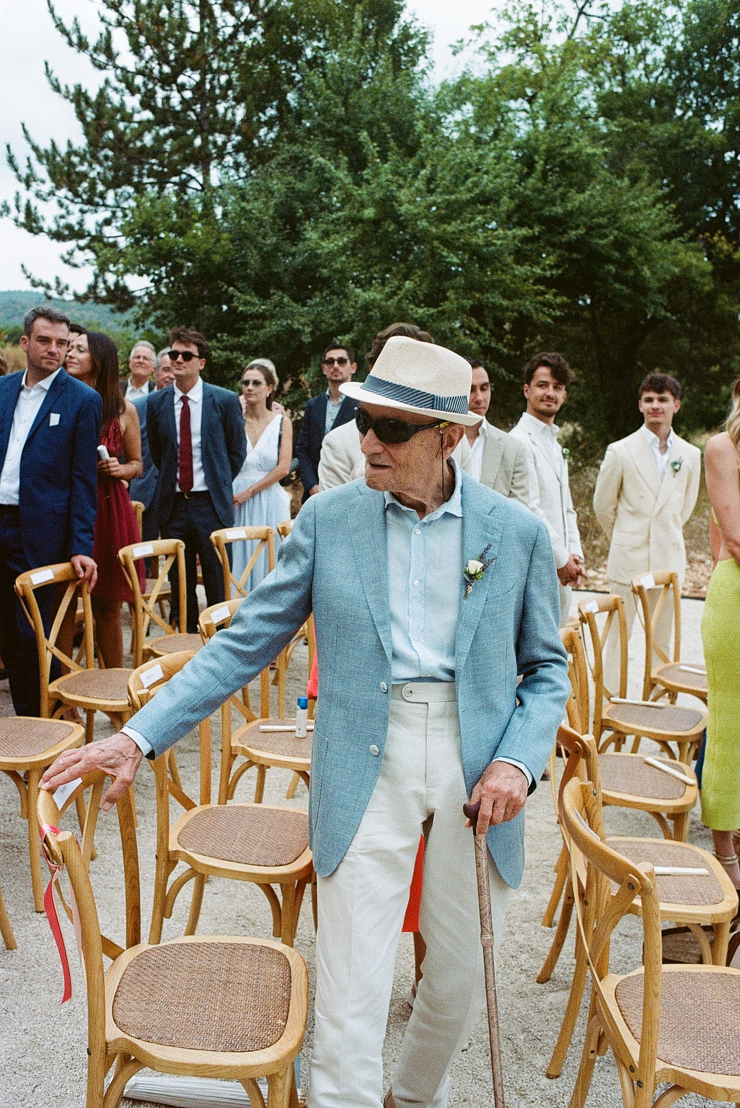 Pauline & Alexandre's wedding, Luberon, July 2025 grandpa