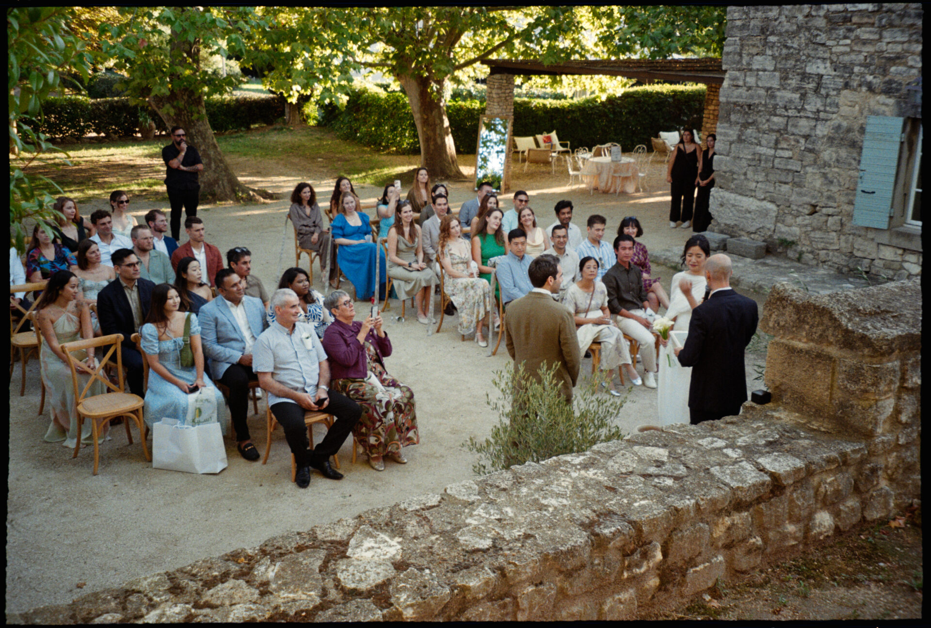 Vivian & Valentin's wedding, Provence, September 2025 ceremony