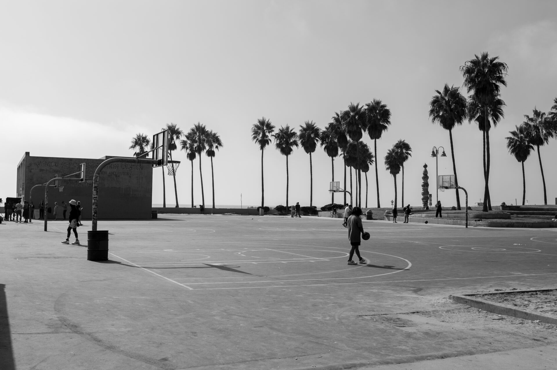 Venice Beach Court, Los Angeles, California