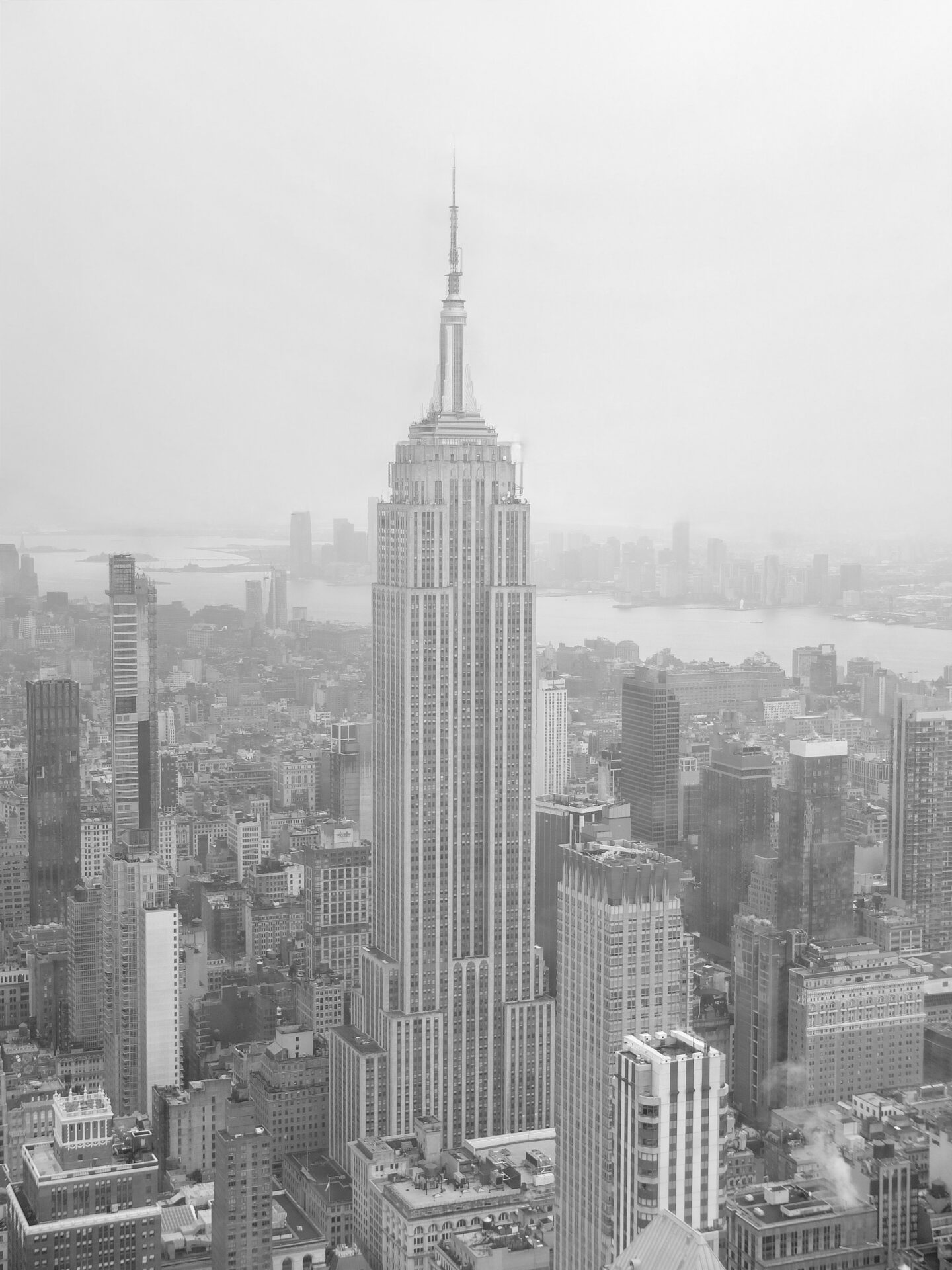 Empire State Building from Vanderbilt bulging, New York City