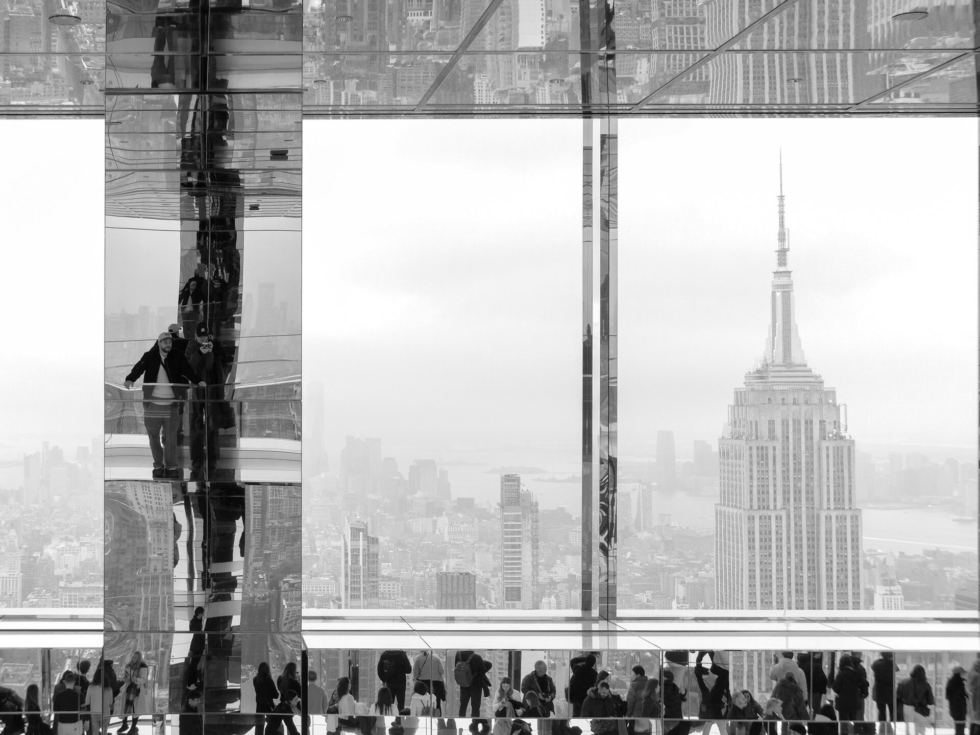 Empire State Building from Vanderbilt building, New York City