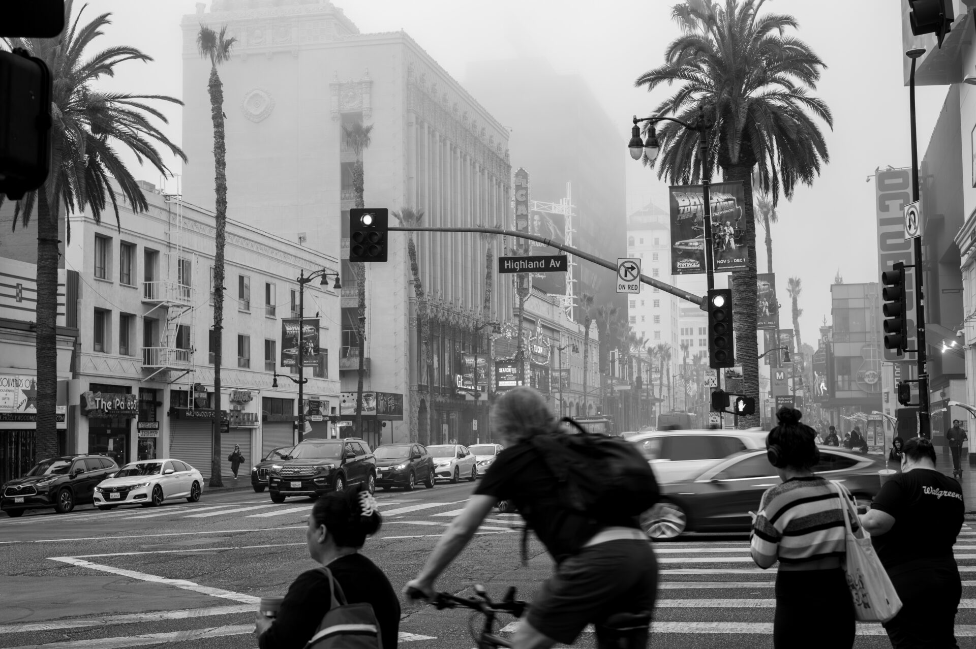 Hollywood Walk of Fame Street, Los Angeles, California