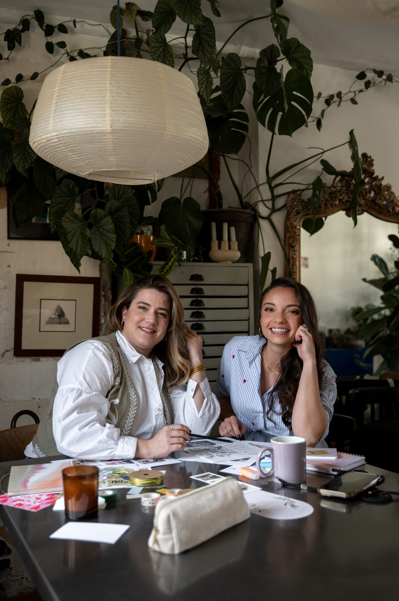 portraits de deux femmes wedding planner