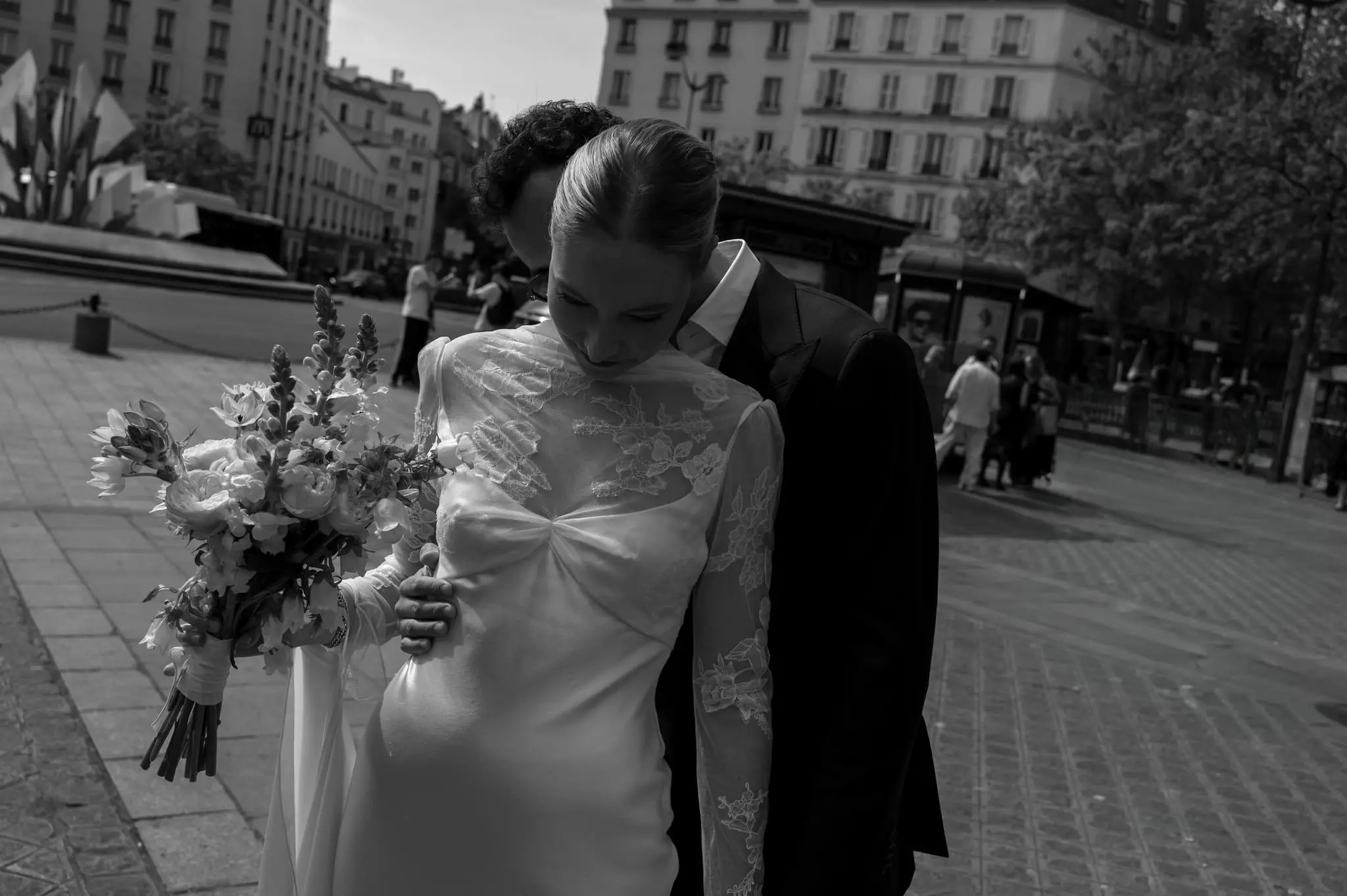 baiser volé dans le cou