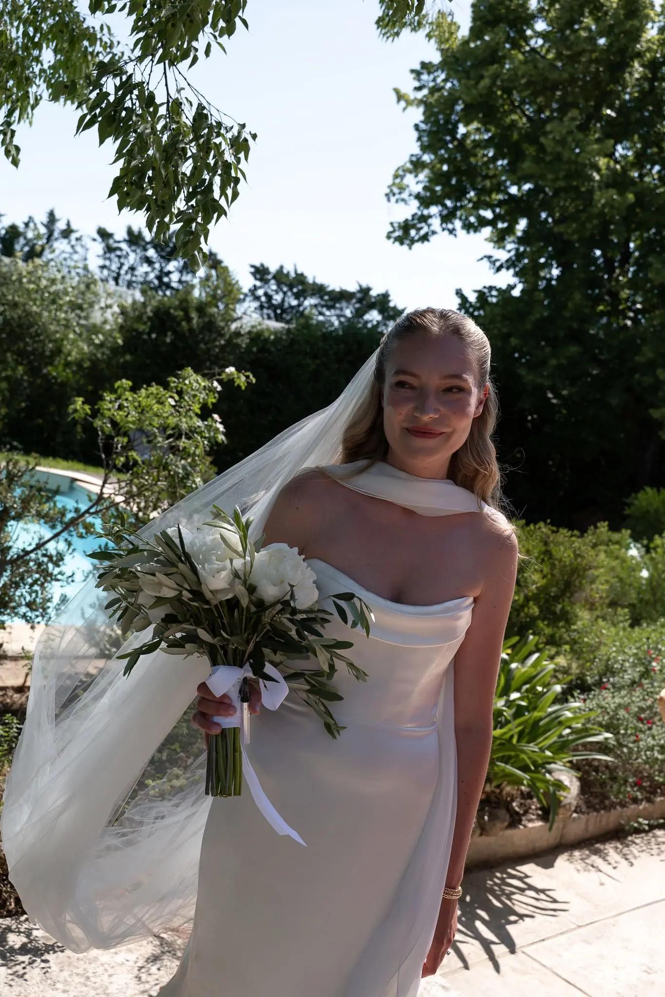 portrait de mariée