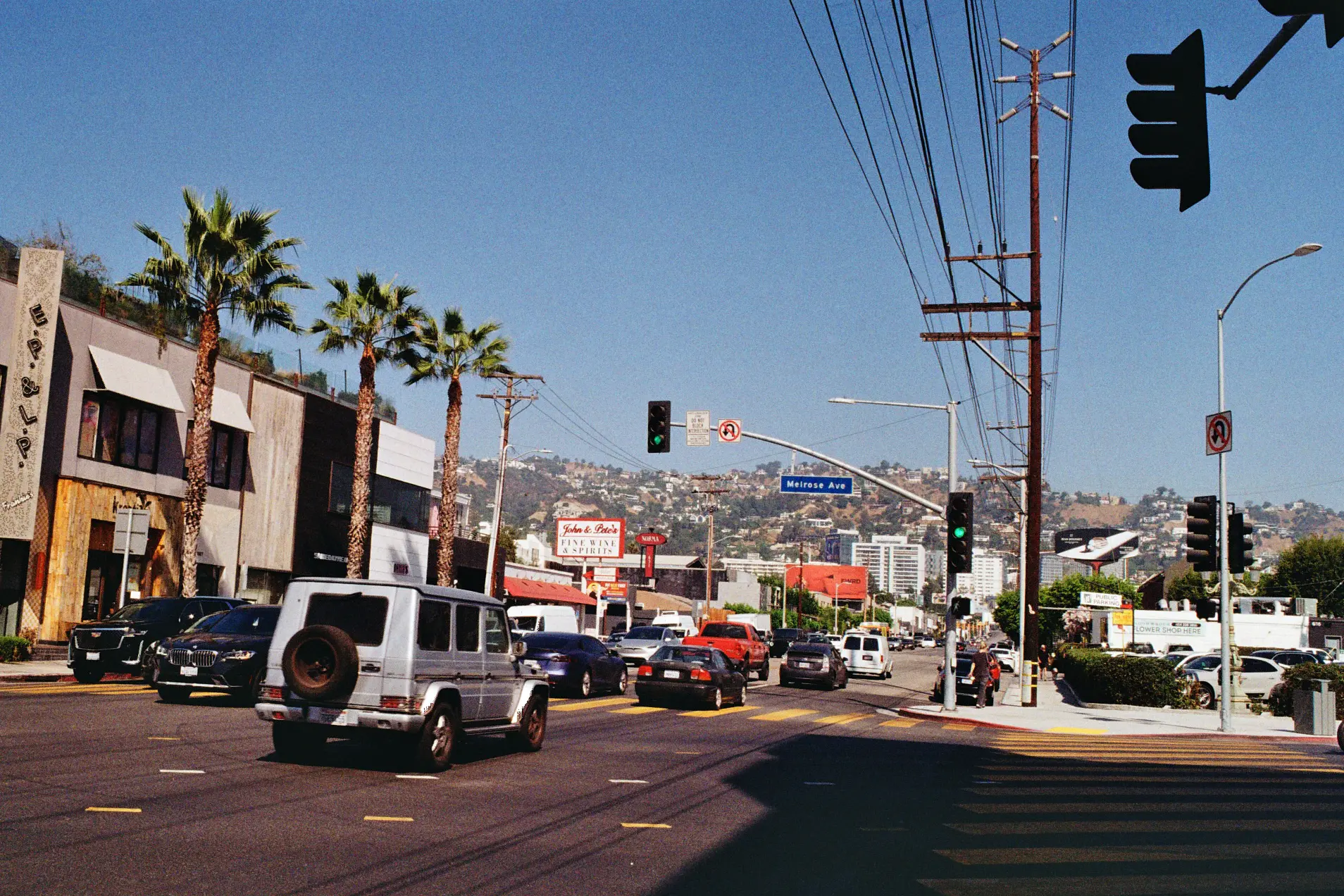 Melrose Avenue, Los Angeles, California